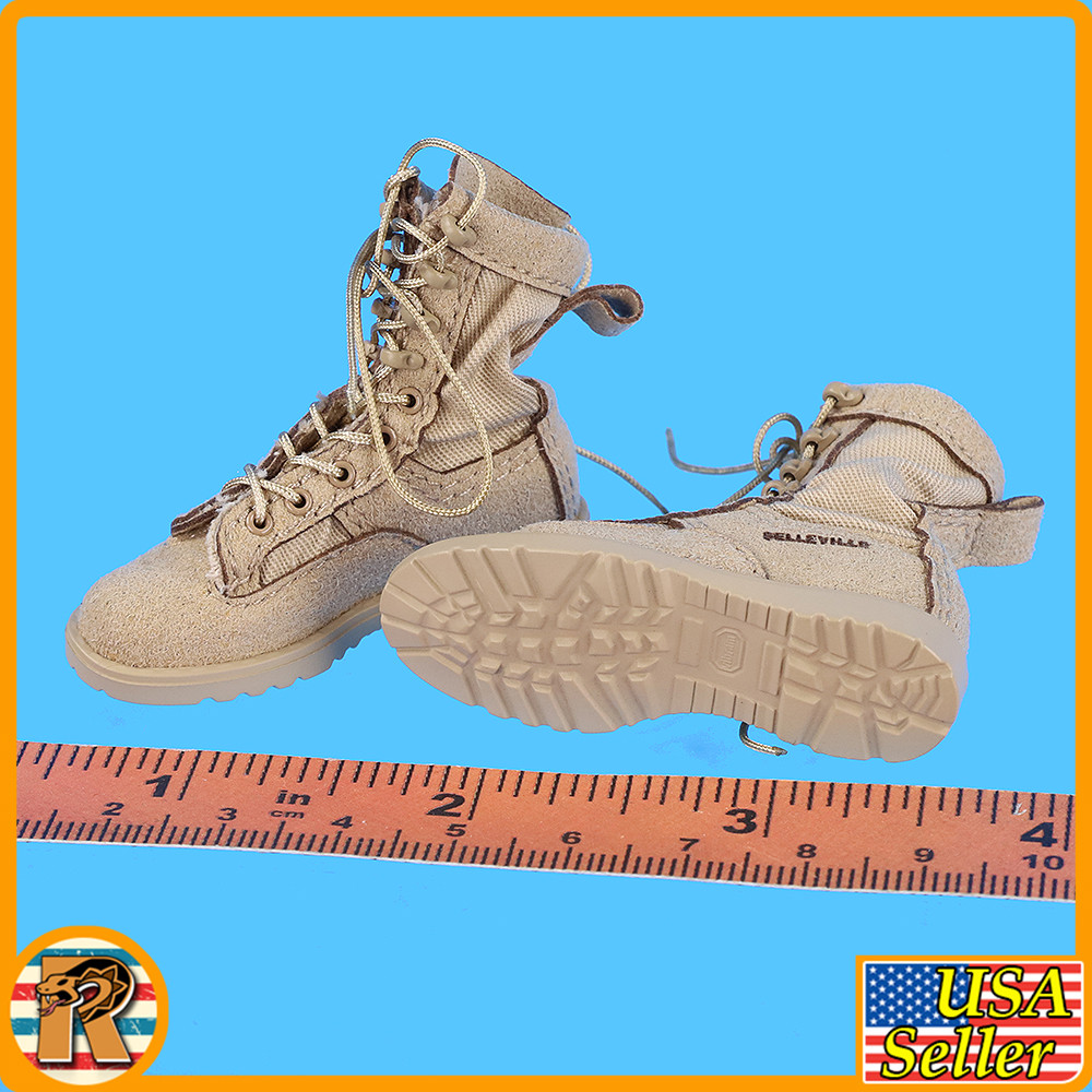 Navy Special Warfare - Combat Boots (for Balls) - 1/6 Scale Part - Easy Simple
