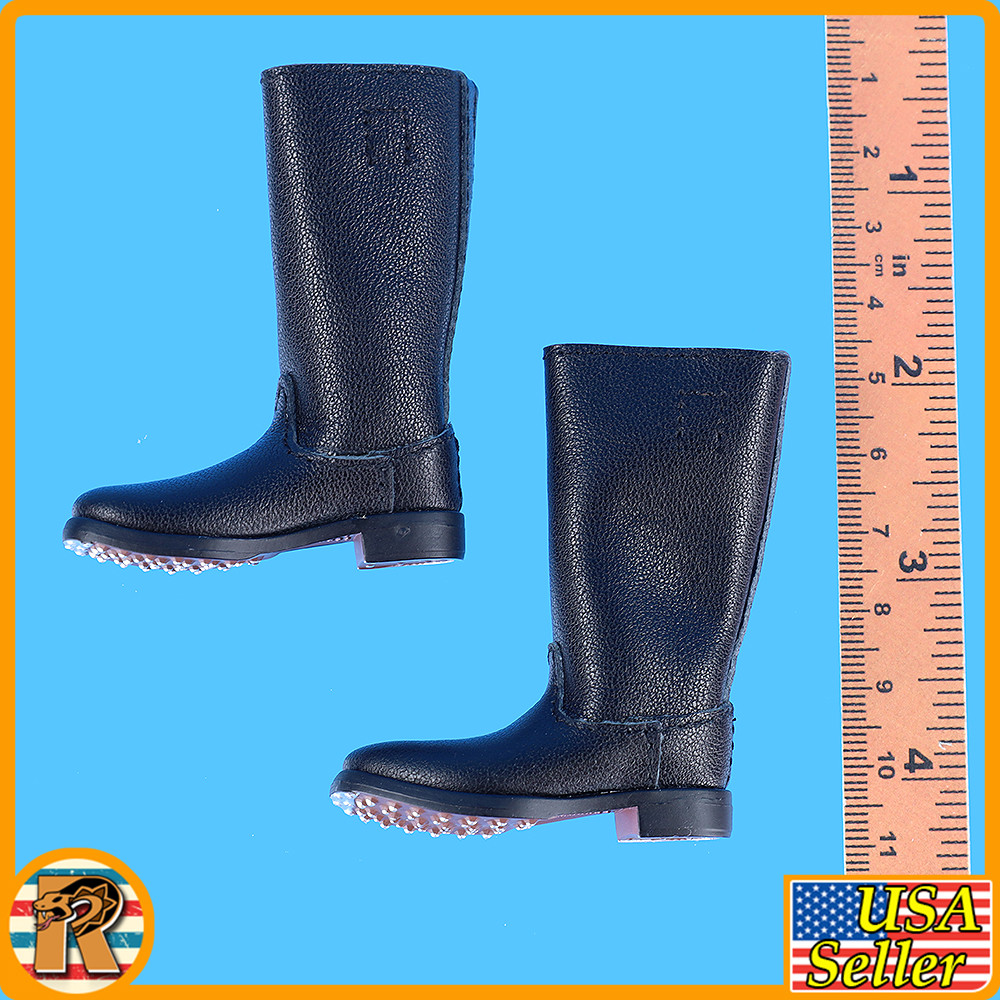 Steiner German Wehrmacht - Mid Calf Boots (for Feet) - 1/6 Scale Part - DID