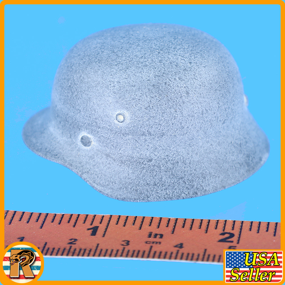 Steiner German Wehrmacht - Metal Grey Helemt - 1/6 Scale Part - DID