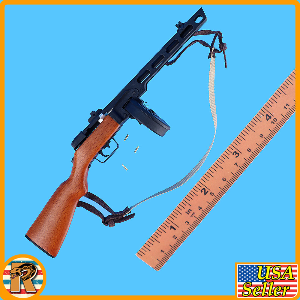 Steiner German Wehrmacht - PPS41 Submachine Gun (Wood) - 1/6 Scale Part - DID