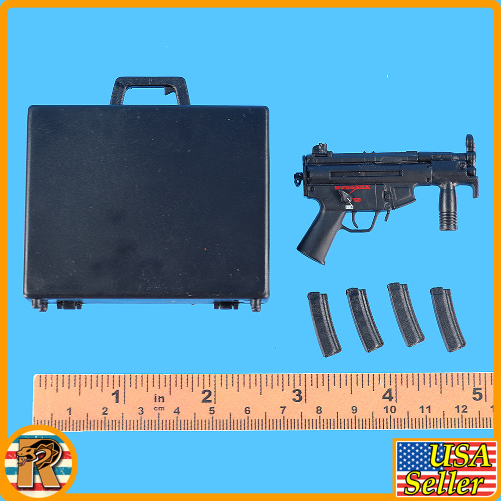 HK Weapons 2 - MP5 K PDW Briefcase Set - 1/6 Scale Part - InToyz