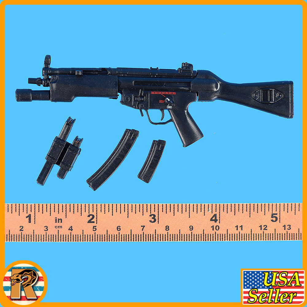 HK Weapons 1 - MP5 SMG w/ Full Stock #1 - 1/6 Scale Part - InToyz