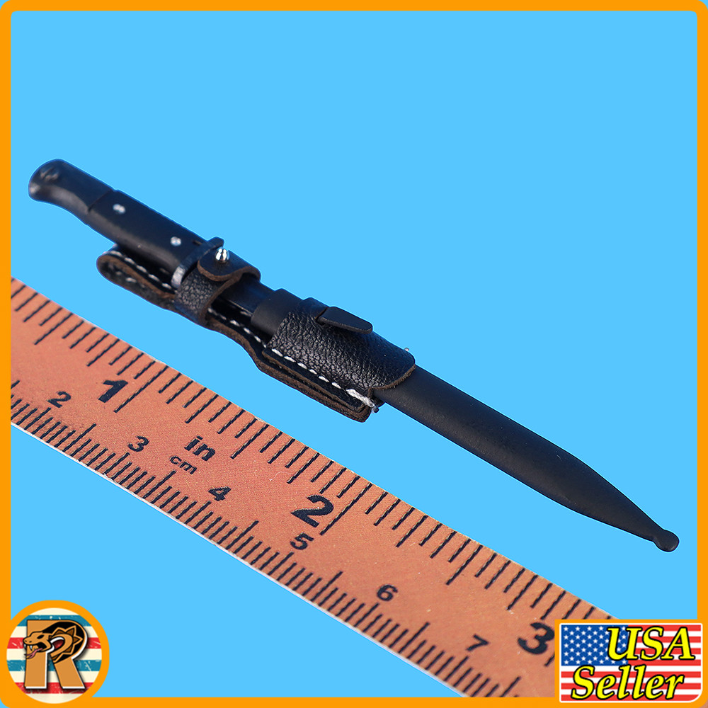 Polizei DIV Friedrich - Metal Knife & Sheath - 1/6 Scale Part - DID