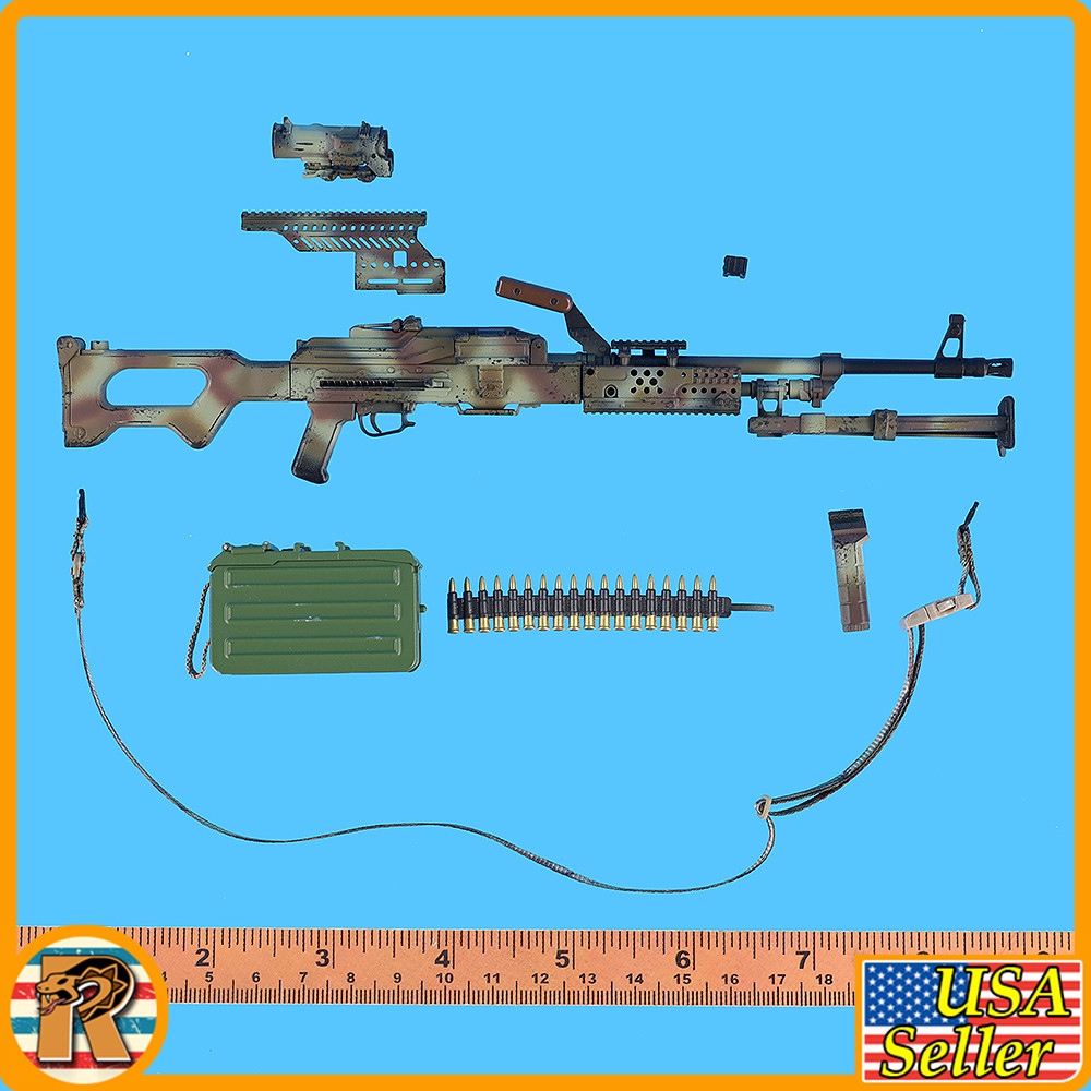 Russian Federation SSO C - PKM GP Machine Gun Set - 1/6 Scale Part - Easy Simple