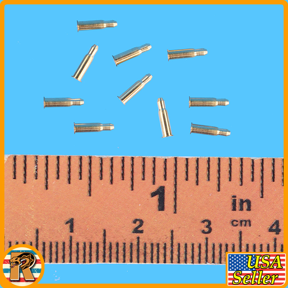 Bloody Jon - Pistol Bullets (Metal) x10 #1 - 1/6 Scale Part - Art Figures
