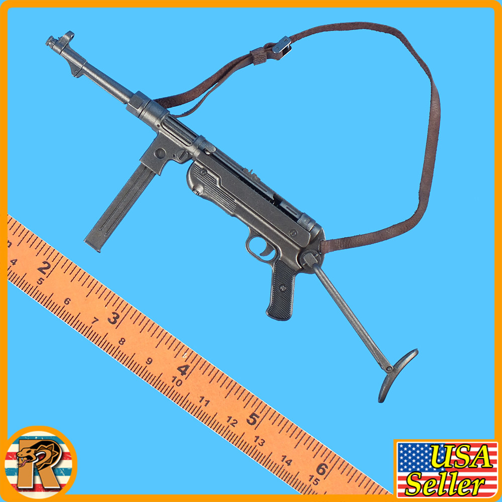 Soviet Airborne WWII - MP40 Submachine Gun - 1/6 Scale Figure Part - Alert Line