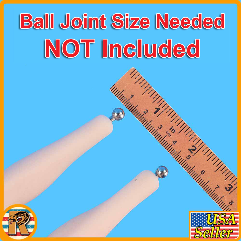 Pink Bunny Girl - Female Regular Feet w/ Polish #1 - 1/6 Scale Part - TBLeague