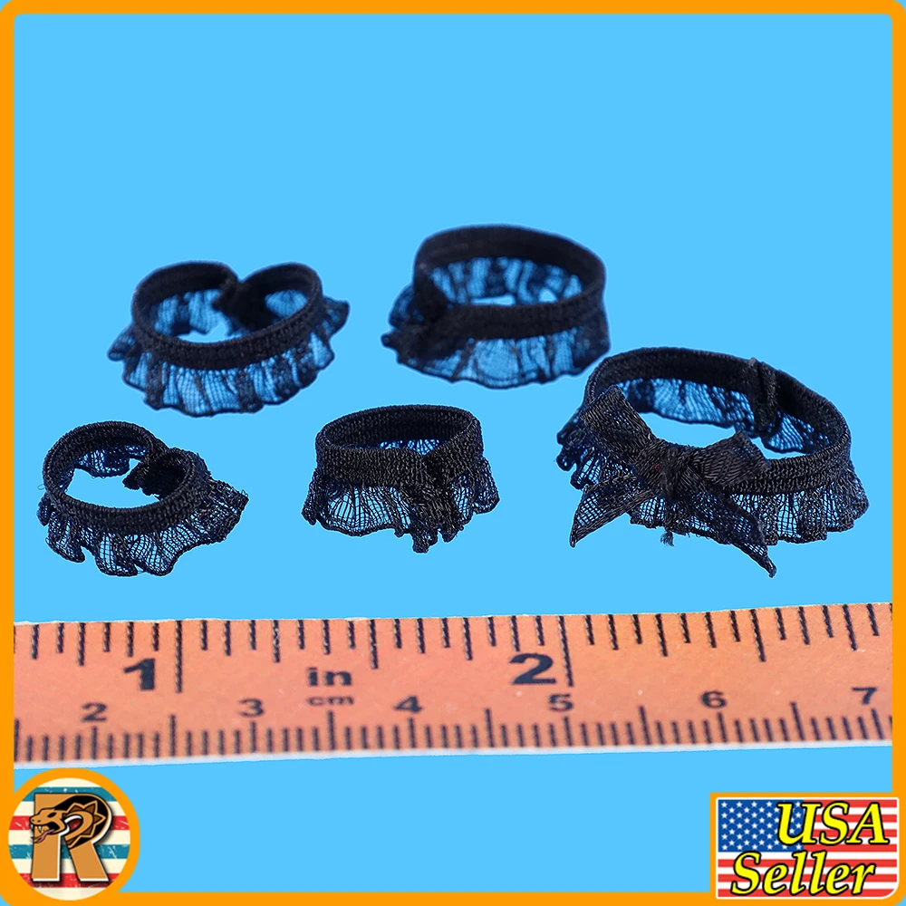 Black Bunny Girl - Black Bunny Suit Set - 1/6 Scale Part - TBLeague
