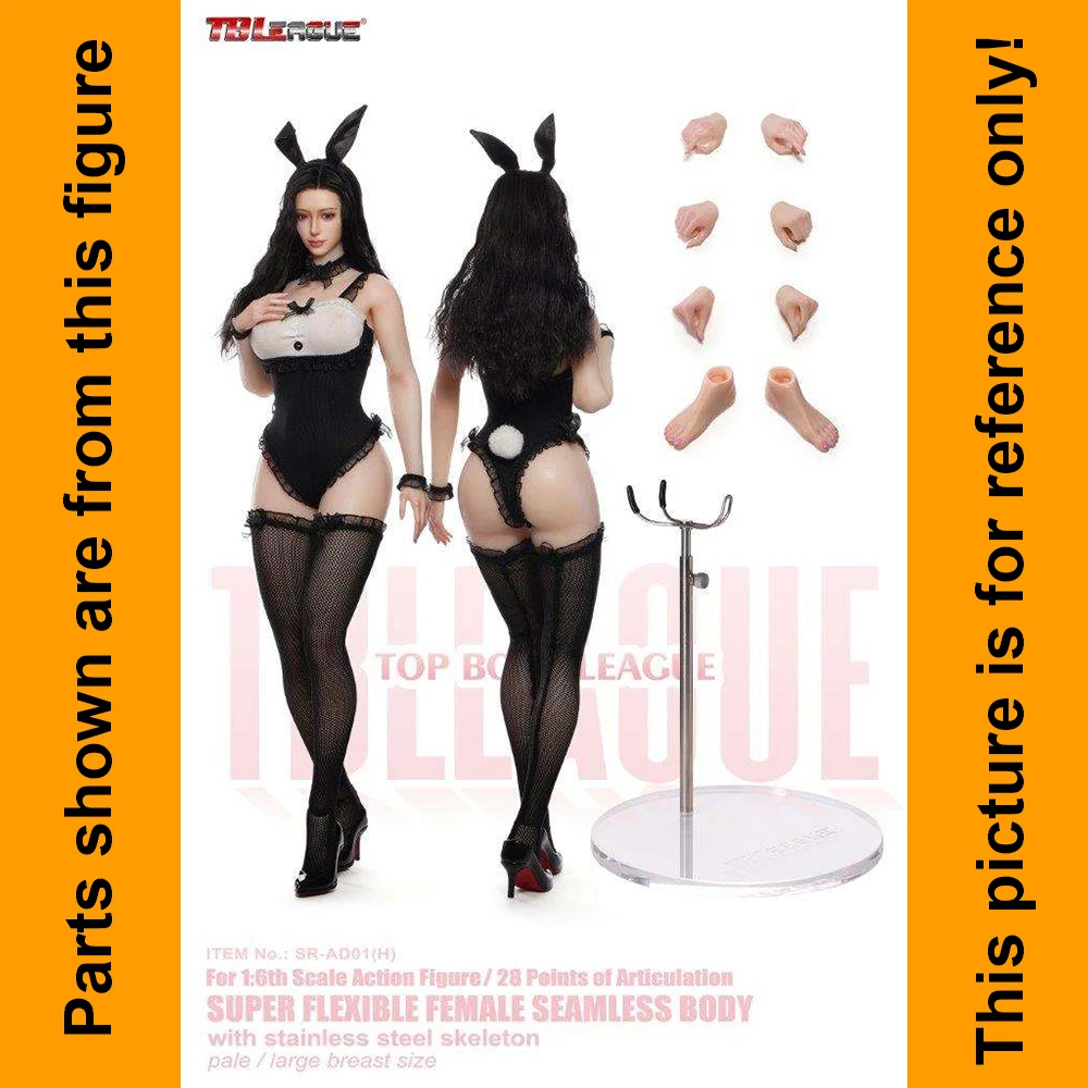 Black Bunny Girl - Long Black Stockings - 1/6 Scale Part - TBLeague