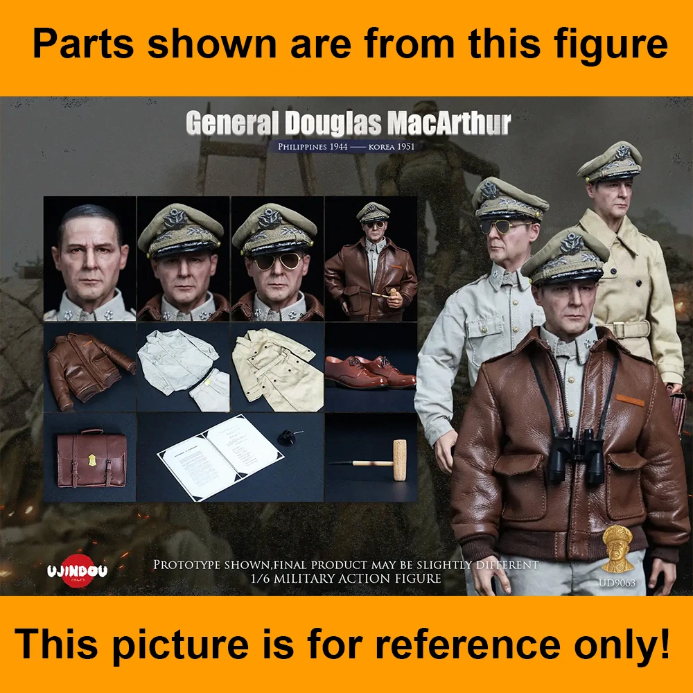General Douglas MacArthur - Brown Shoes w/ Balls - 1/6 Scale Part - Ujindou