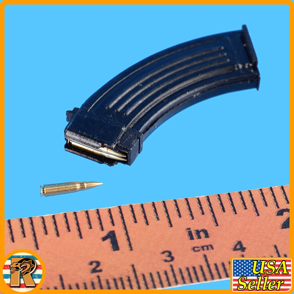 Anti Vietnam Youth - AK47 Rifle #2 (Wood & Metal) - 1/6 Scale Part - Qorange