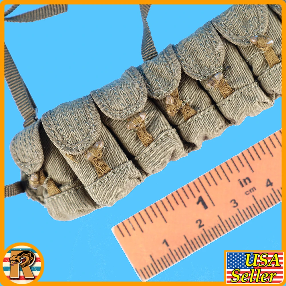 Anti Vietnam Youth - Rifle Ammo Vest #1 - 1/6 Scale Part - Qorange