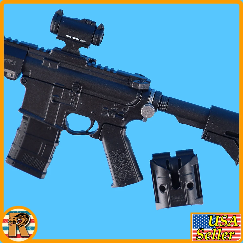 Male Los Angeles SWAT - Super Duty Rifle Set #2 - 1/6 Scale Part - Easy Simple