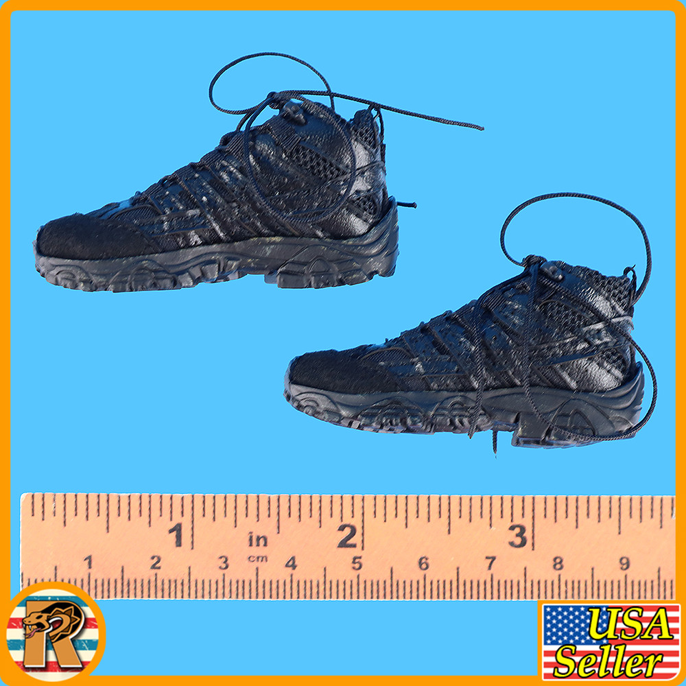 Male Los Angeles SWAT - Tactical Boots (for Ball) - 1/6 Scale Part - Easy Simple
