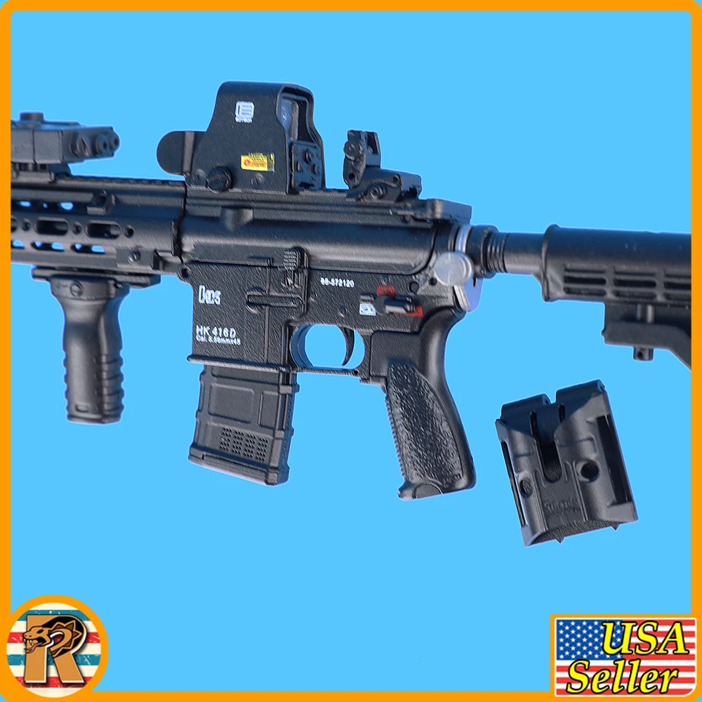 Female Los Angeles SWAT - Super Duty Rifle Set #2 - 1/6 Scale Part - Easy Simple