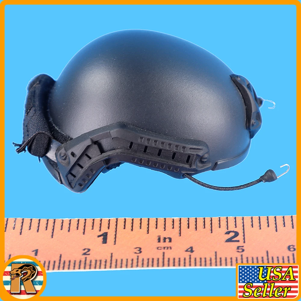 Female Los Angeles SWAT - Ballistic Helmet Set - 1/6 Scale Part - Easy Simple