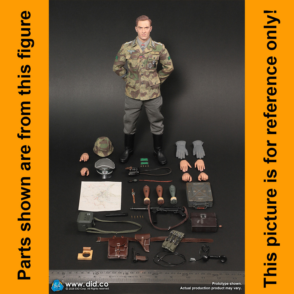 Jakob German GD Officer - Gloves & Watch - 1/6 Scale Part - DID