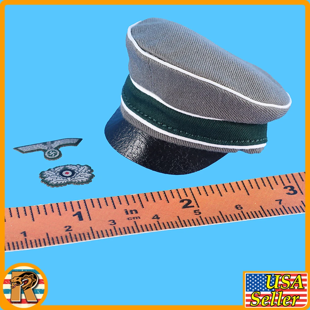Jakob German GD Officer - Officer Hat w/ Patches - 1/6 Scale Part - DID