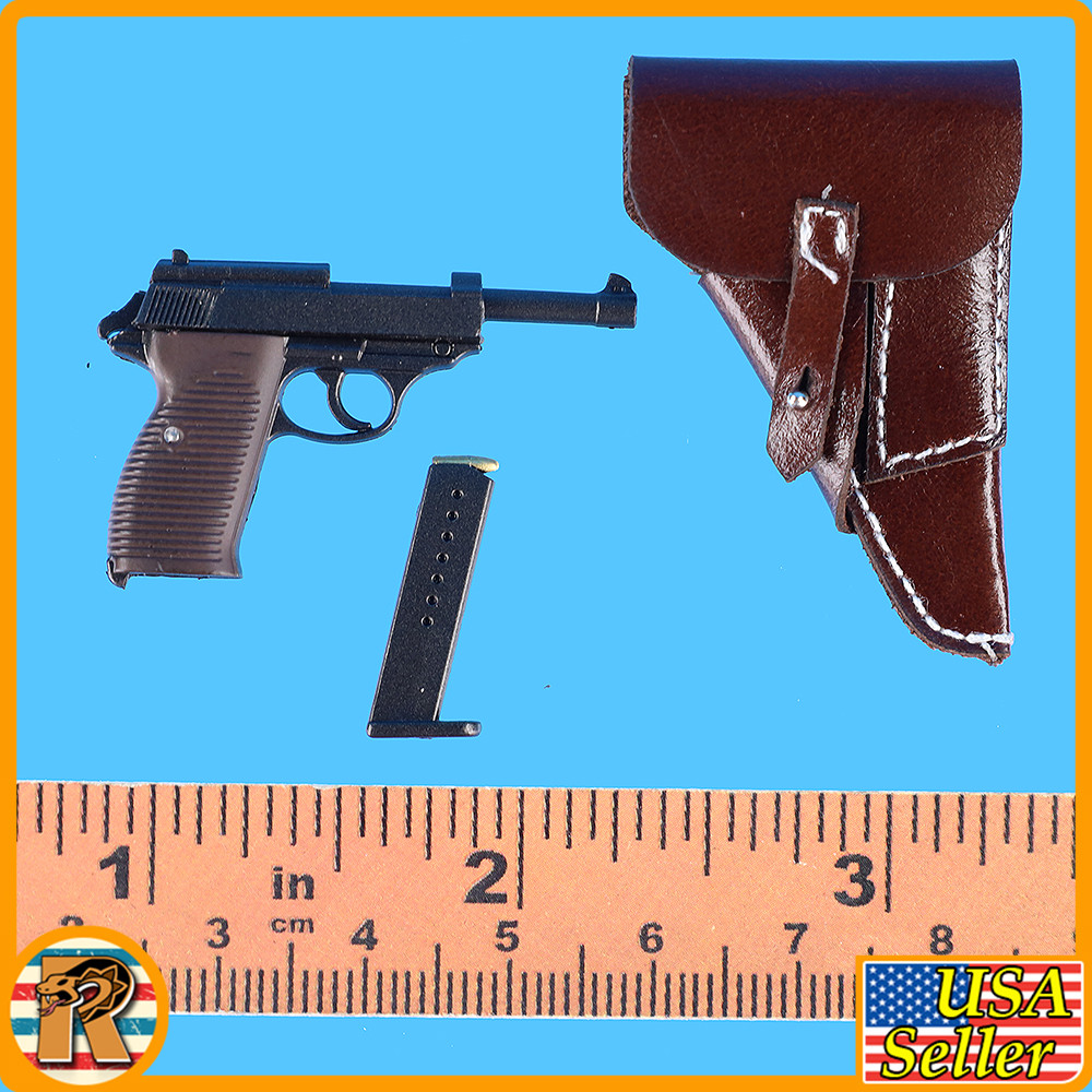 Jakob German GD Officer - Walther Pistol Set - 1/6 Scale Part - DID
