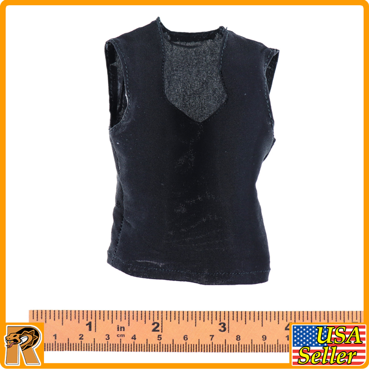 GK Van Ness (SE) - Black Tank Top Shirt - 1/6 Scale -