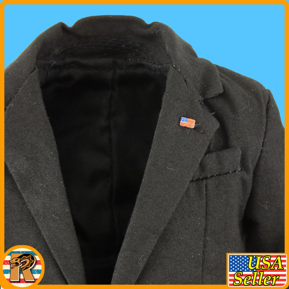 Obama - Black Suit w/ Flag - 1/6 Scale Part - DID