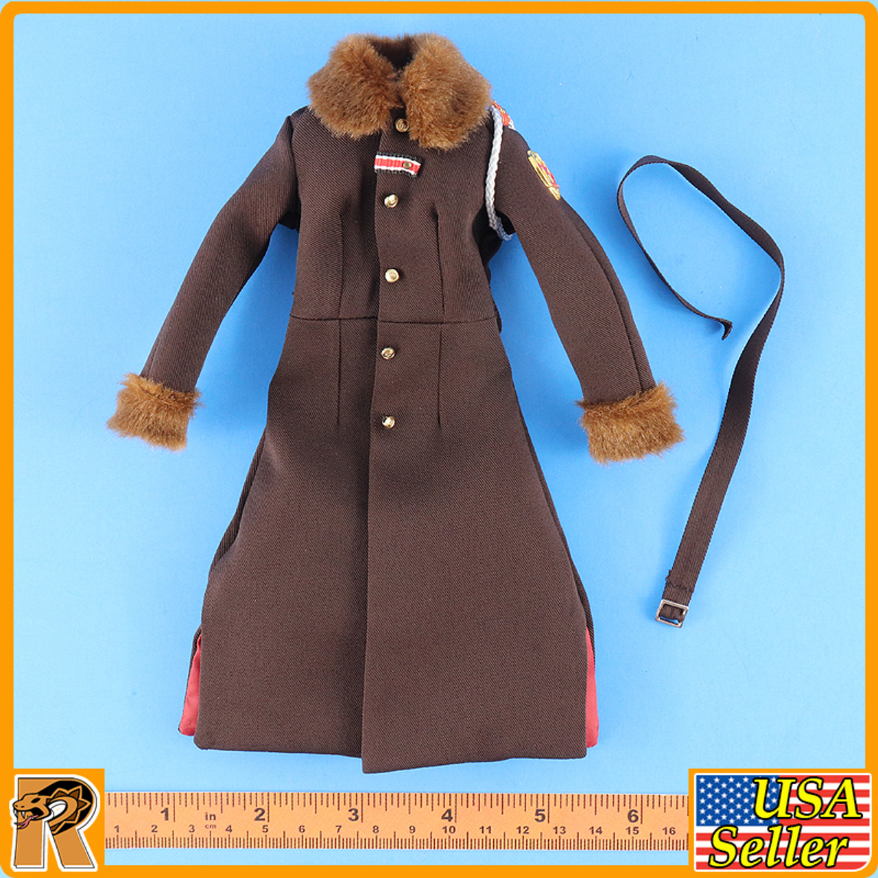 Katyusha Red Alert Soviet Female - Female Overcoat - 1/6 Scale -