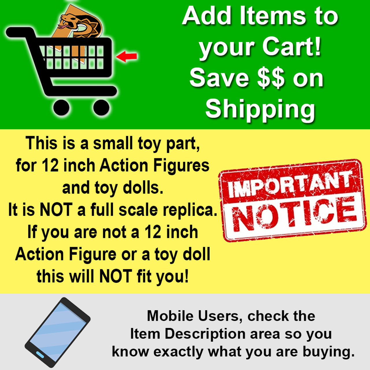 WWII US Army Officer A - Metal Sunglasses - 1/6 Scale -