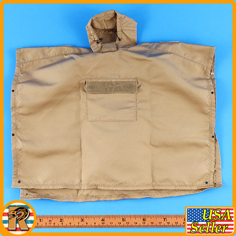 Ghost Modern Battlefield - Tan Poncho - 1/6 Scale -