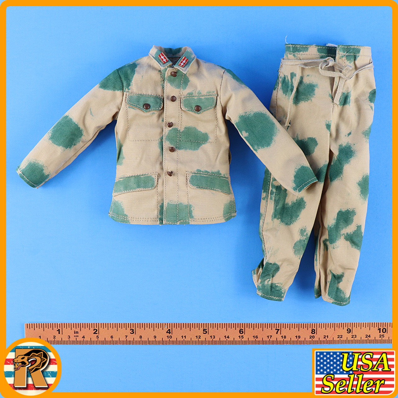Okinawa 1945 - Camo Uniform Set - 1/6 Scale -