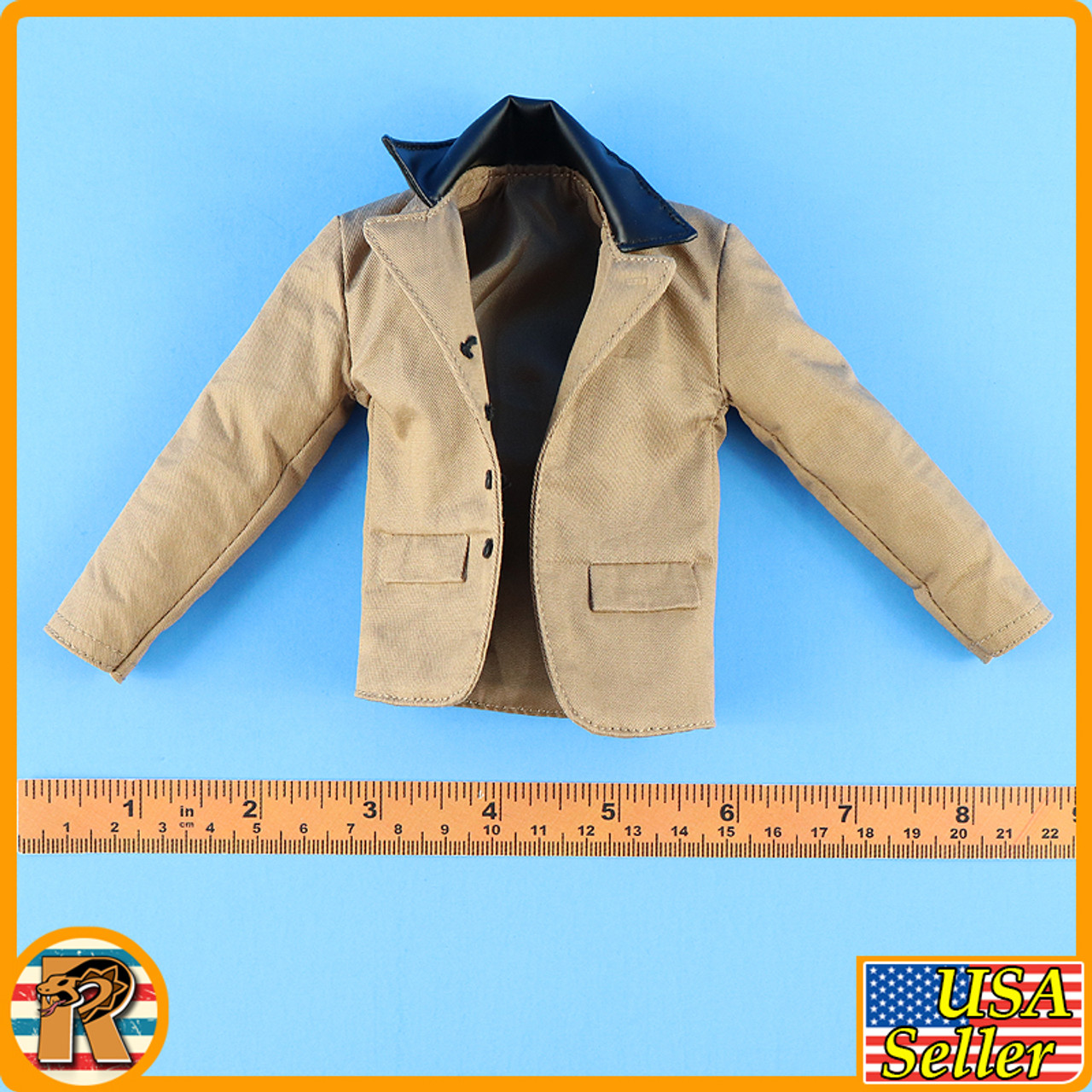 Red Death Wilderness Rider - Tan jacket #4 - 1/6 Scale -