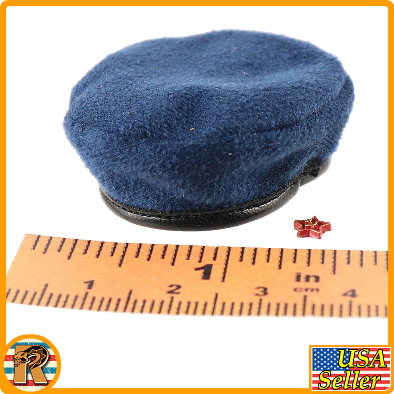 Red Army Female Medic - Blue Beret w/ Badge #1 - 1/6 Scale -