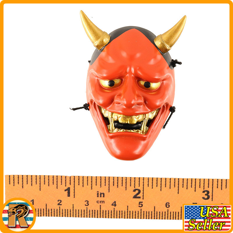 Undead Ninja 006 - Red Demon Mask #1 - 1/6 Scale -
