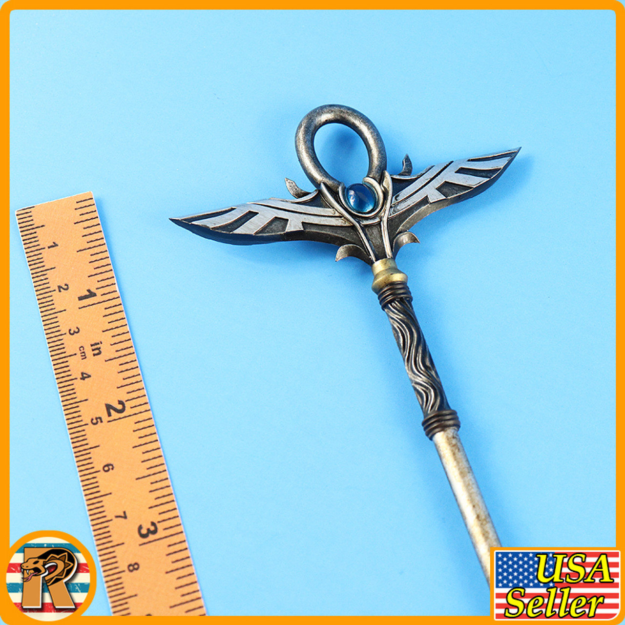 Month Deity of War (SILVER) - Long Scepter - 1/6 Scale -