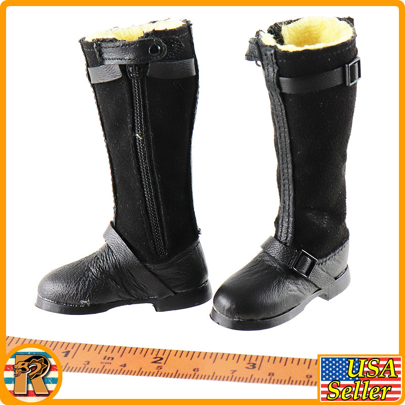 leather flight boots