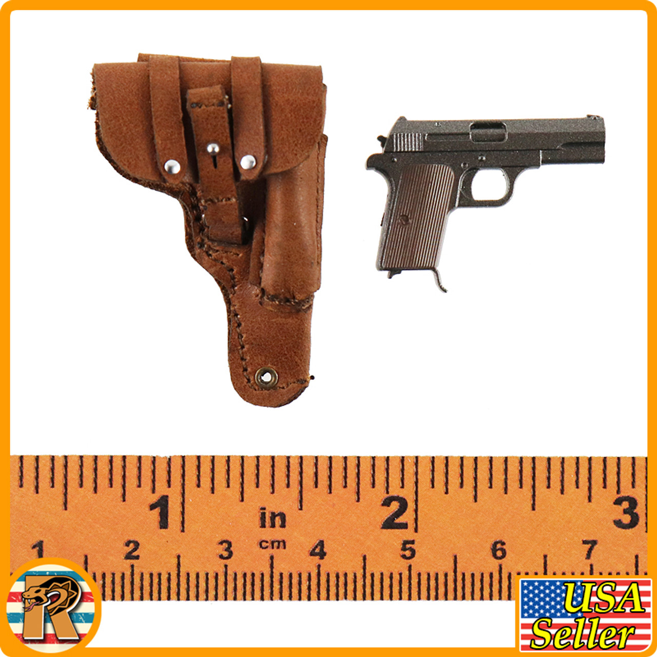 Luftwaffe Fighter Ace - Compact Pistol & Holster - 1/6 Scale -