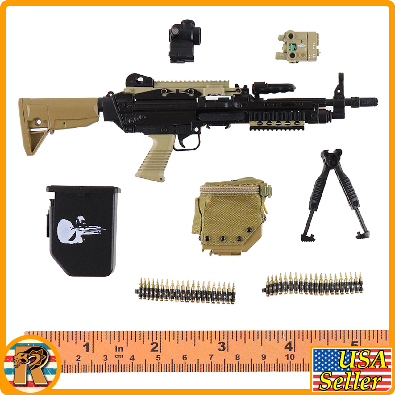 SAD SOG Casual - Compact SAW LMG Set #2 - 1/6 Scale -