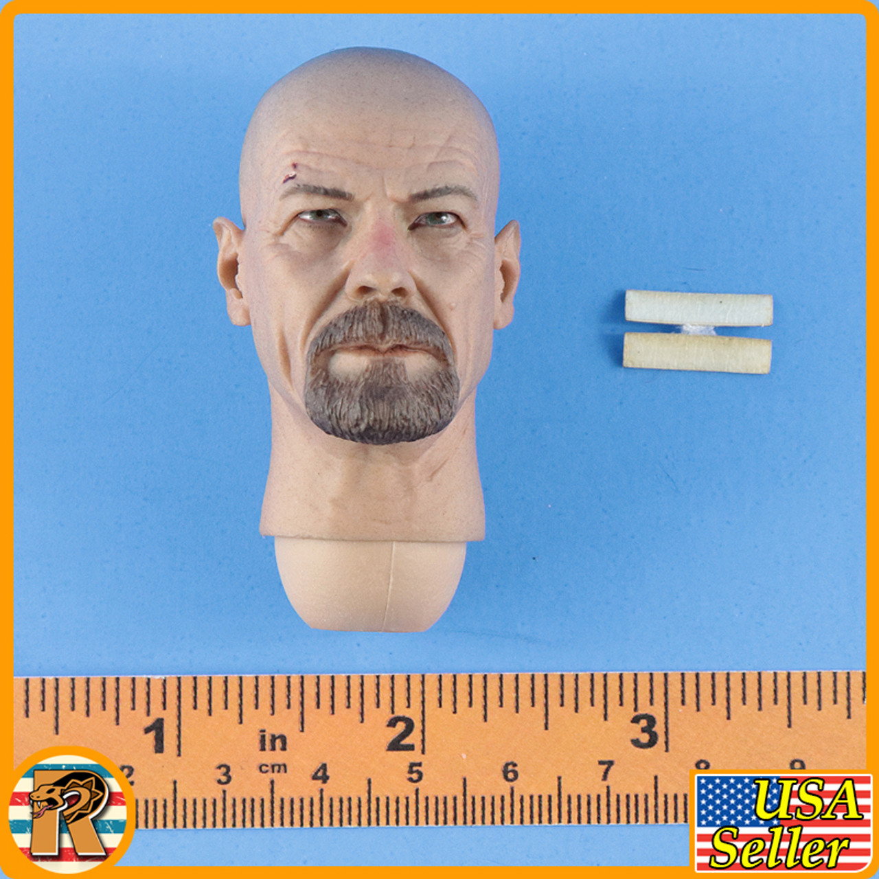 Heisenberg Walter White - Head w/ Bandages - 1/6 Scale -