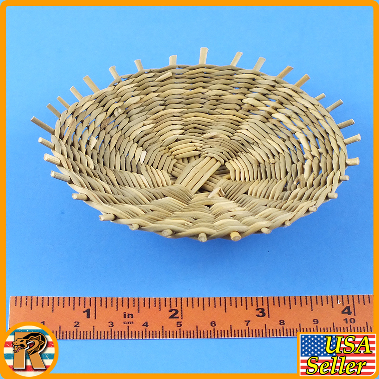 Undead Samurai - Woven Bamboo Hat - 1/6 Scale -