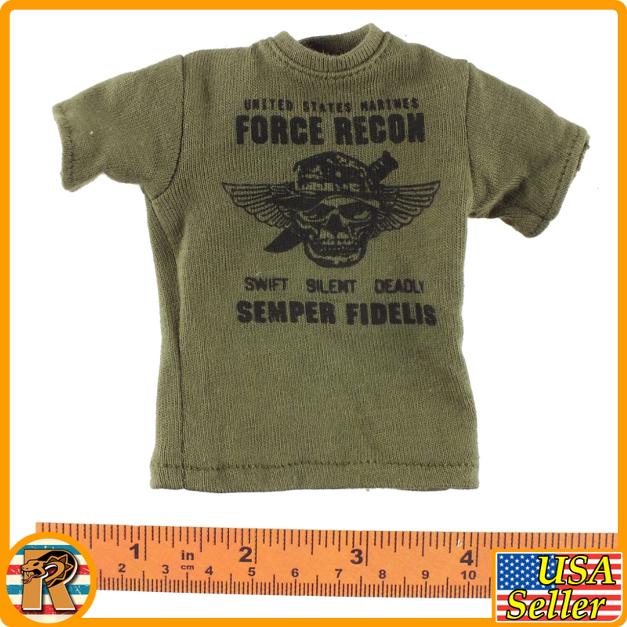 31st MEU Maritime Raid Force - T Shirt (Force Recon) - 1/6 Scale -