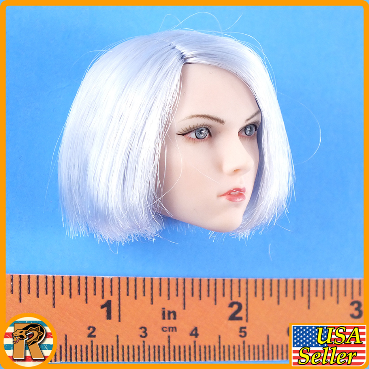 Raider Lillian Shark Queen - Head Sculpt - 1/6 Scale -