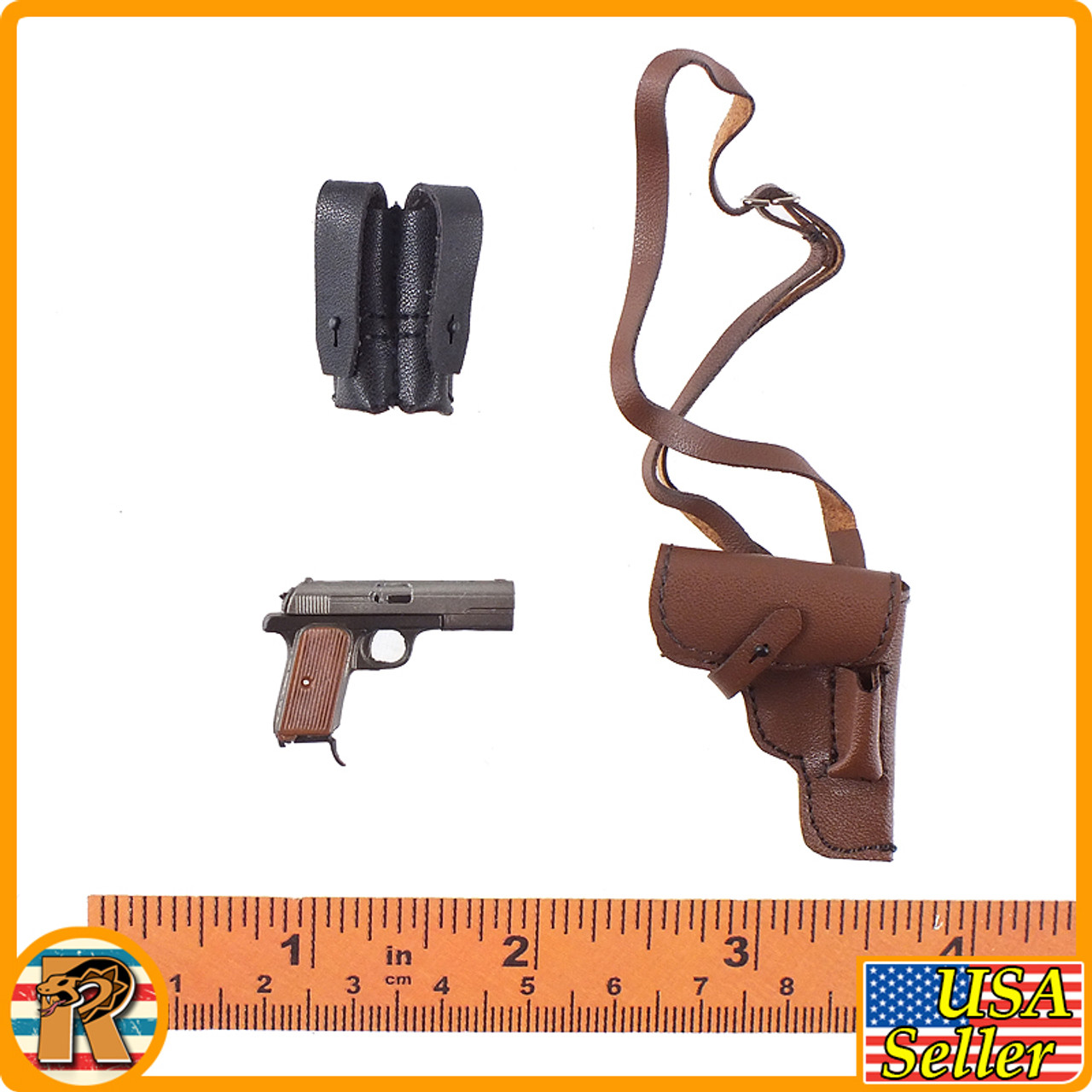 Galina Soviet Tank LT - Pistol & Shoulder Holster - 1/6 Scale -