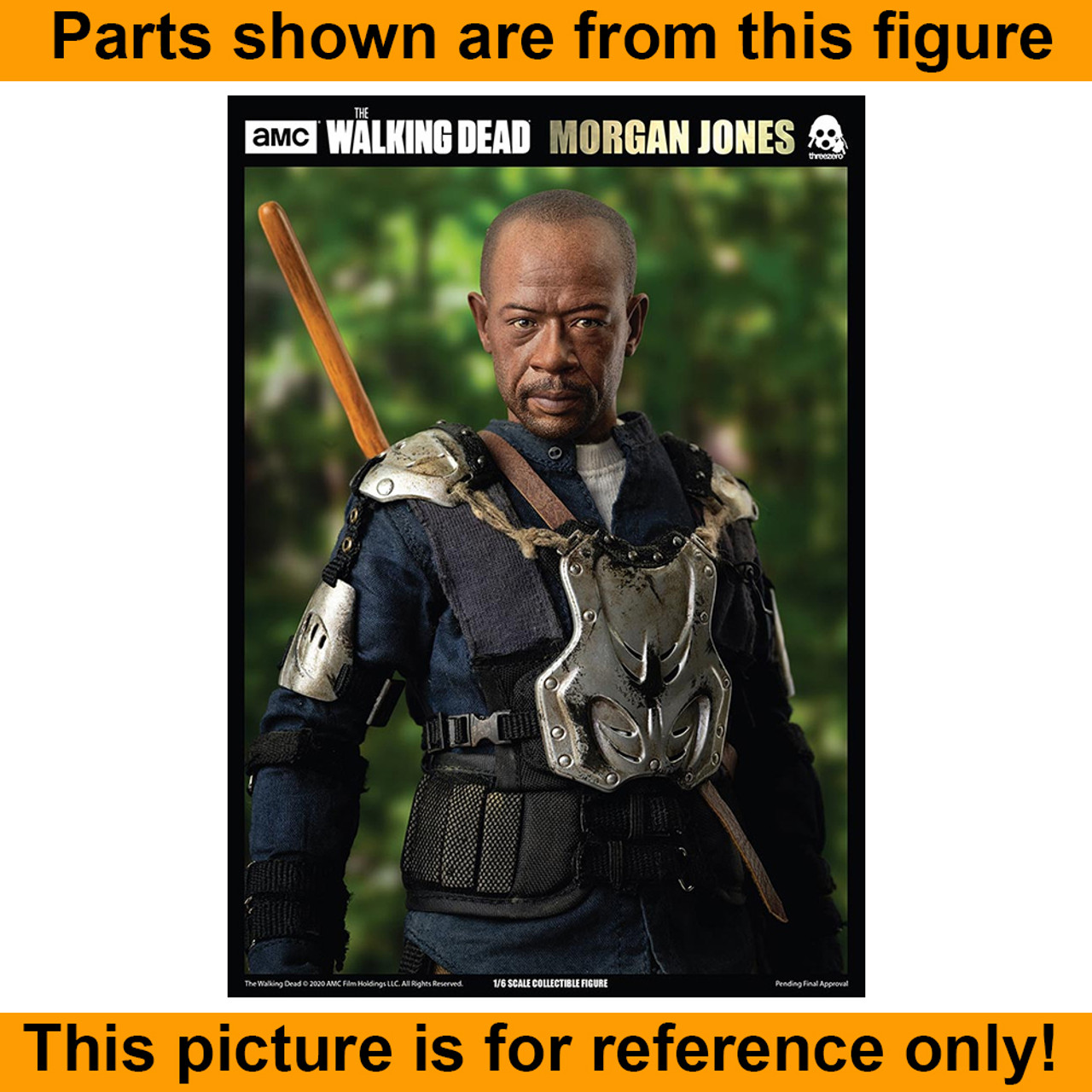 Walking Dead Morgan - Arm Armor #1 - 1/6 Scale -