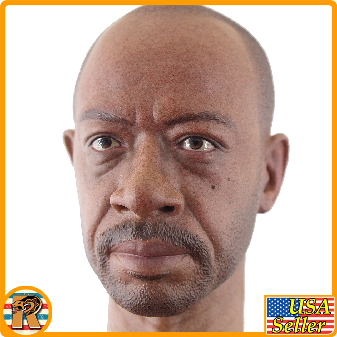 Walking Dead Morgan - Head Sculpt w/ Neck - 1/6 Scale -