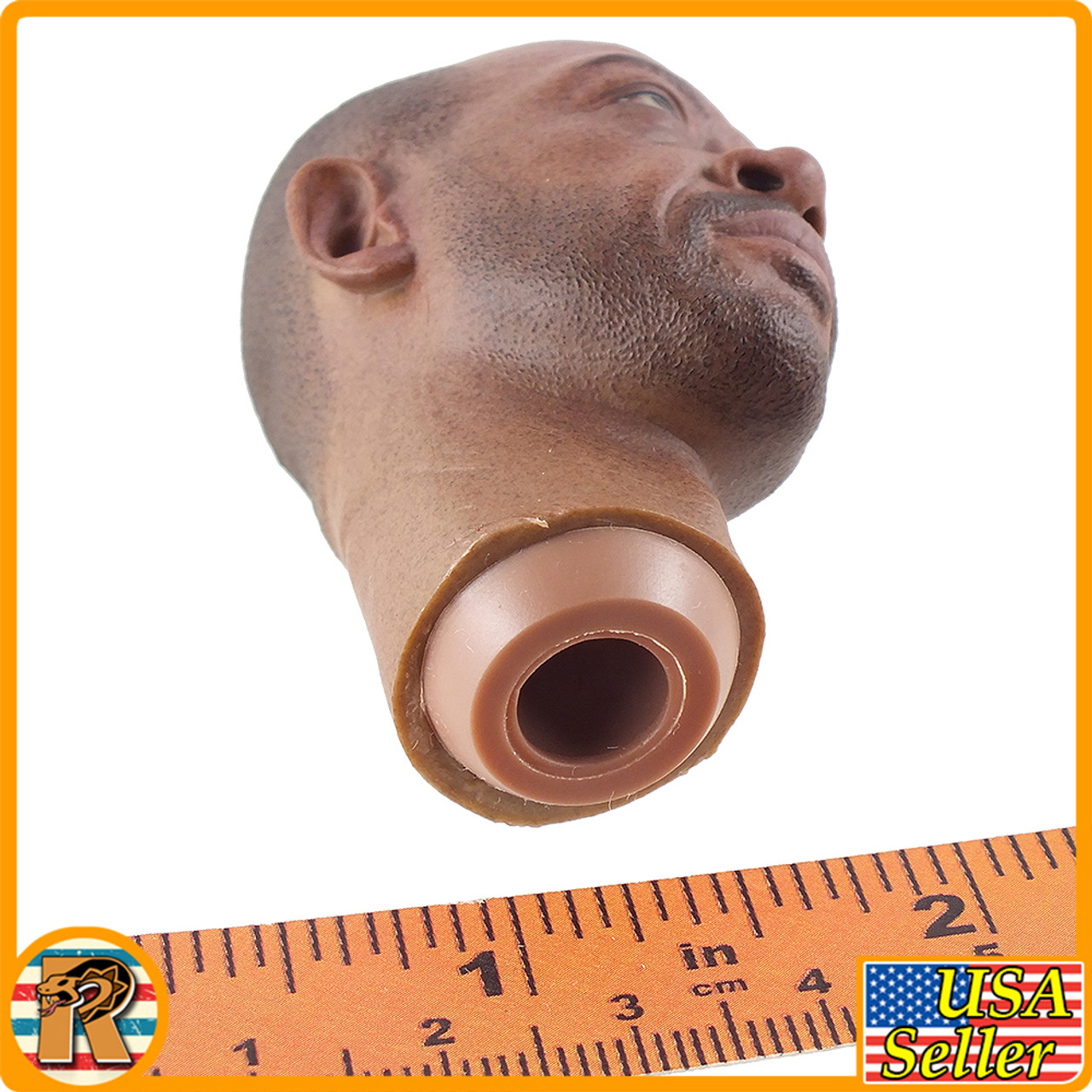 Walking Dead Morgan - Head Sculpt w/ Neck - 1/6 Scale -