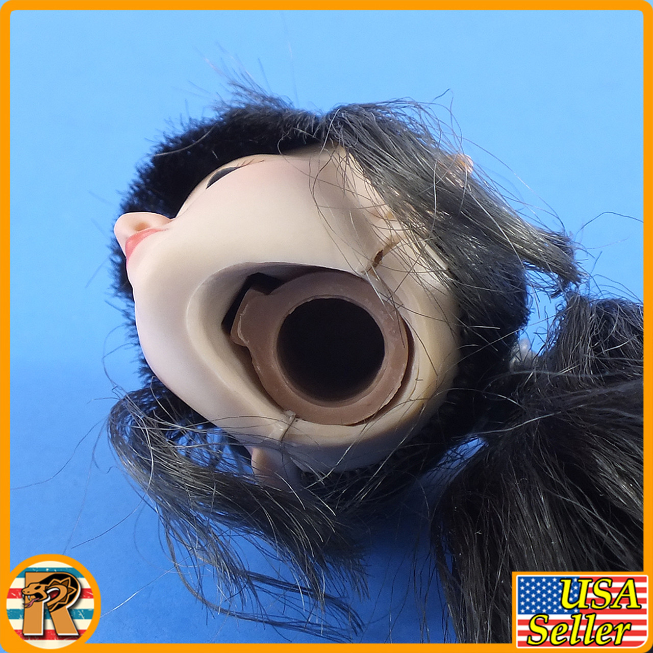 Han Meimei Commisar - Head w/ Rooted Hair - 1/6 Scale -