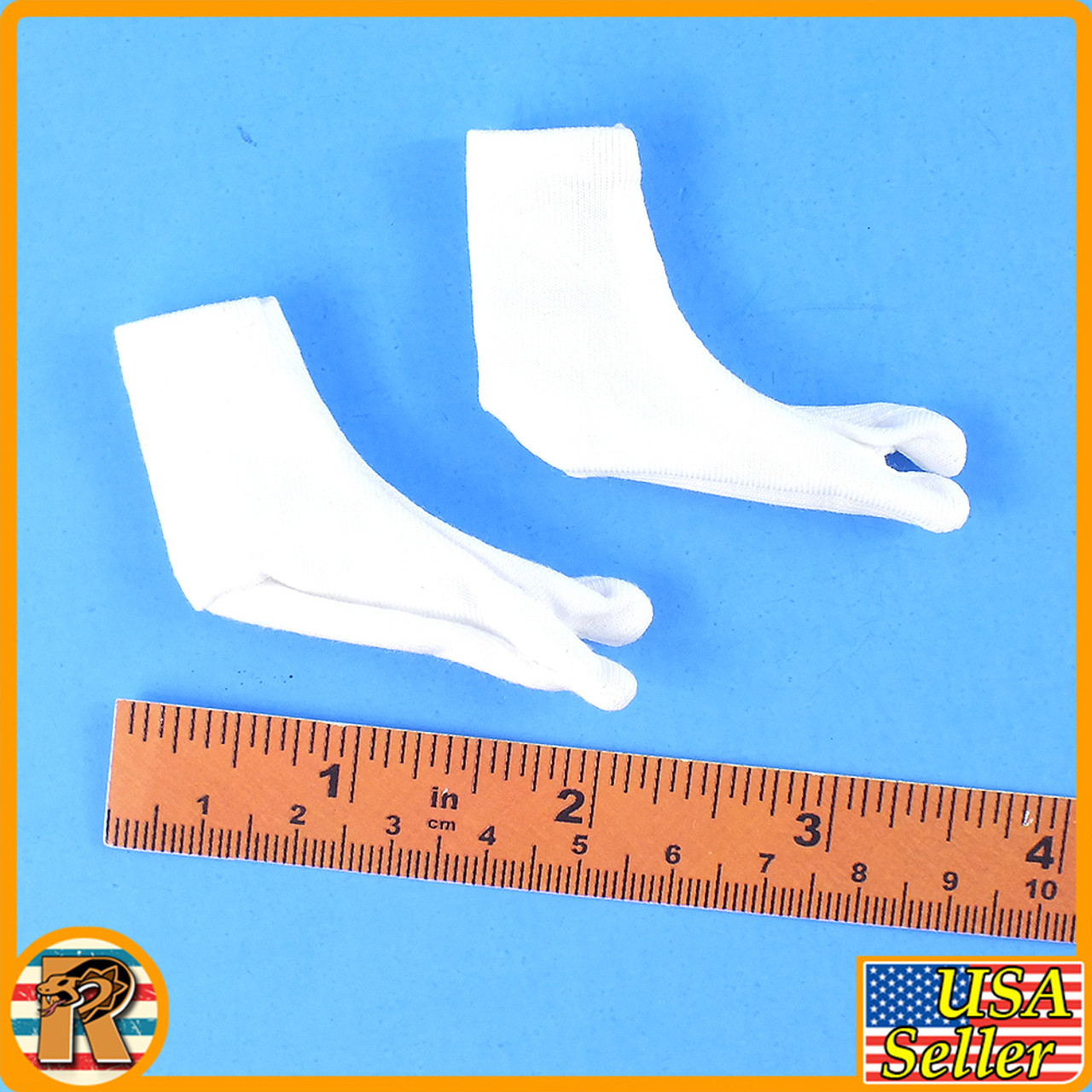 Club A Kojiro - White Tabi Socks - 1/6 Scale -