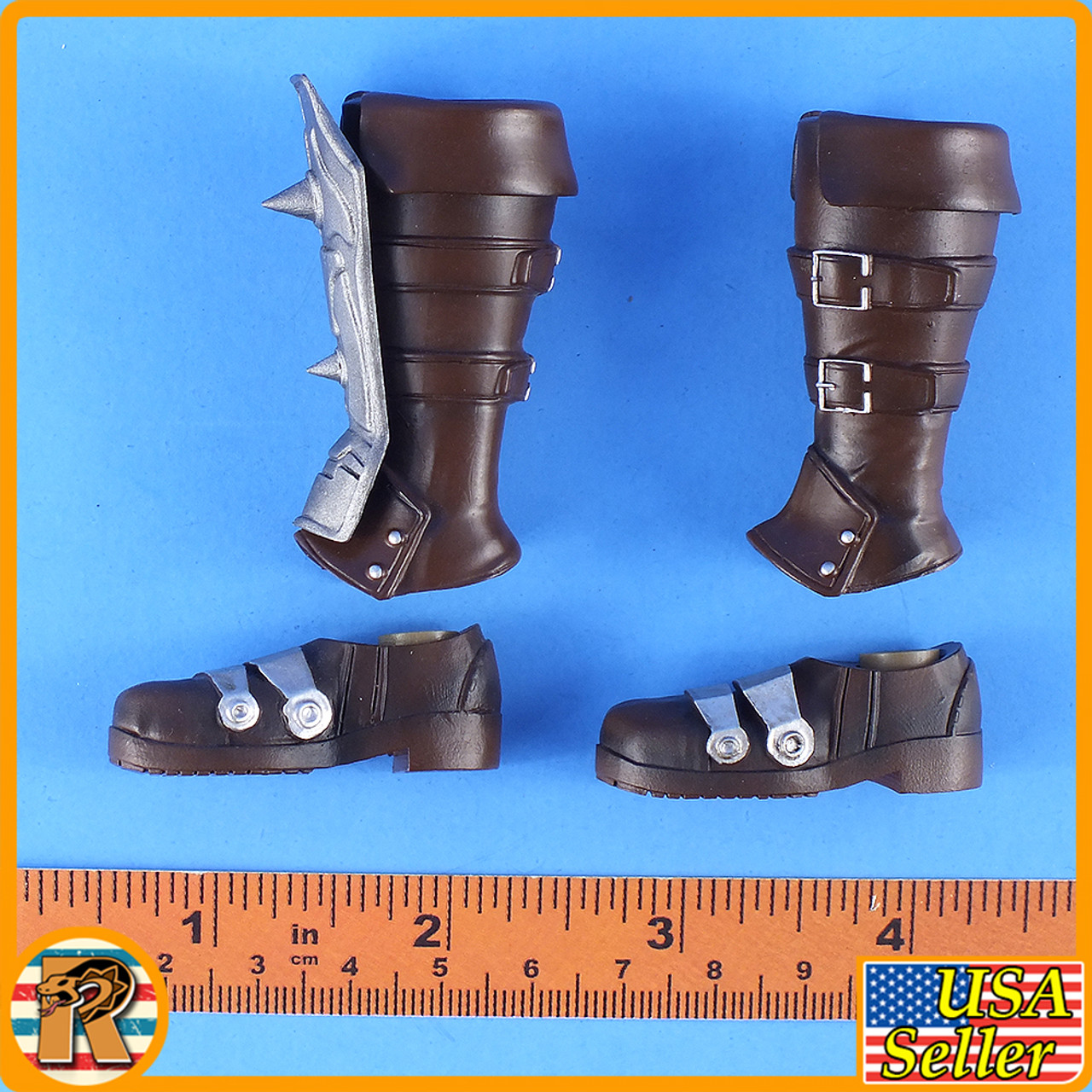 Silver Haired Killer - Boots (for Balls) - 1/6 Scale -