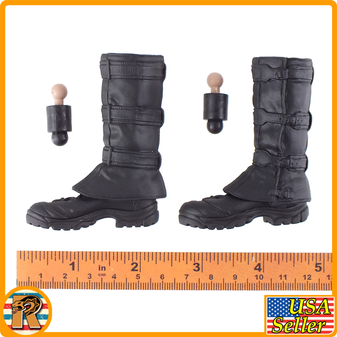 Batman Begins Ninja Warrior - Boots (extended) #2 - 1/6 Scale -