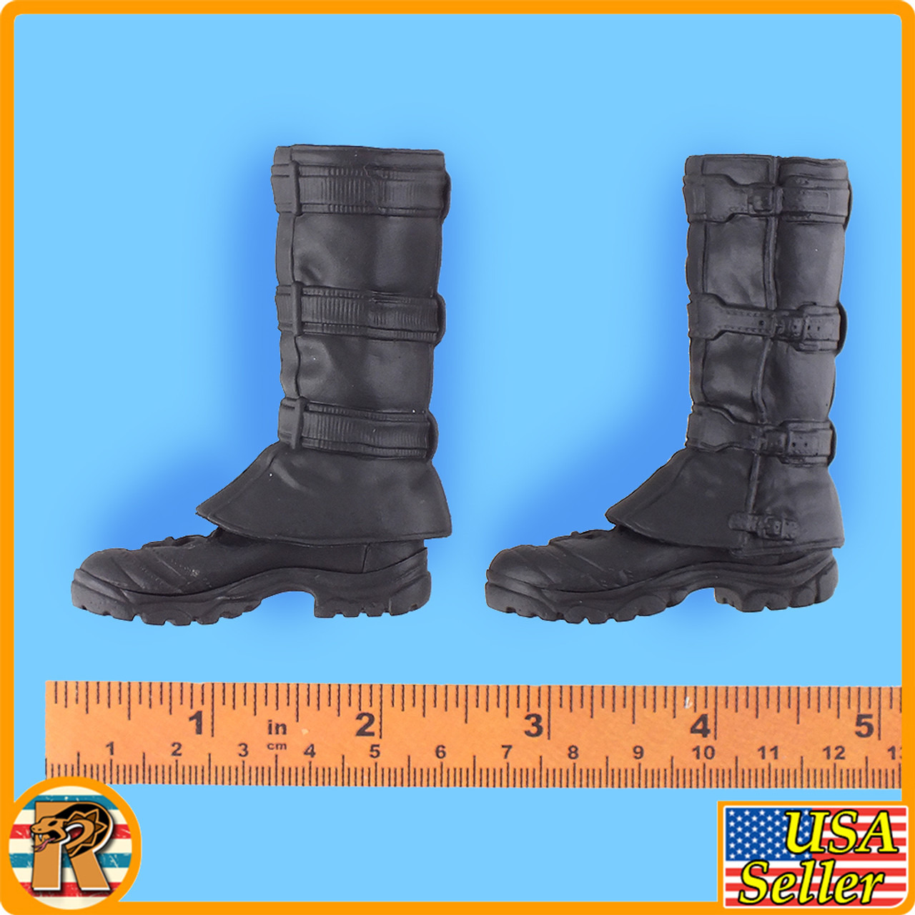 Batman Begins Ninja Warrior - Boots (w/ Balls) #1 - 1/6 Scale -