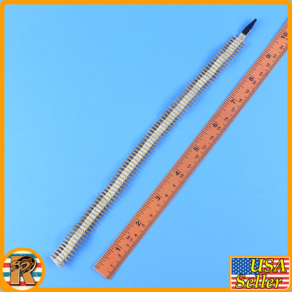 US 29th Infantry Technician - Metal Bullet Belted Ammo - 1/6 Scale -